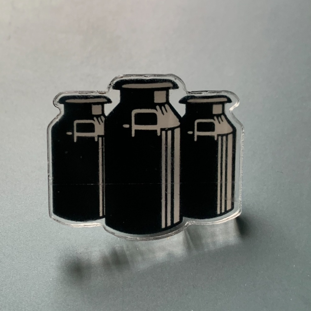 Dairy Jugs Pin